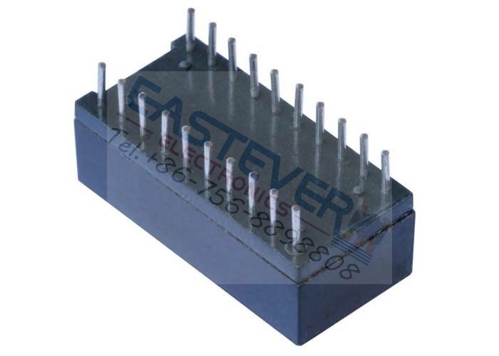  P16503G DIP 10/100 BASE-T Single Port Discrete LAN Magnetics Applied to MDIX, Discrete LAN Magnetics
